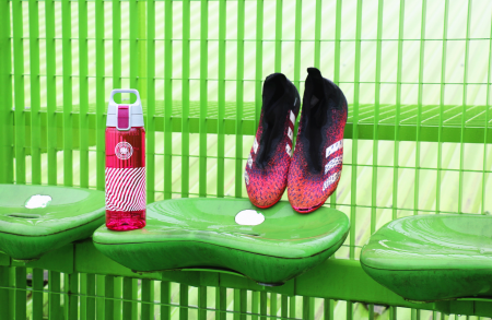 SIGG Botella de agua Total Color Berry DFB Match Day 0.6 L