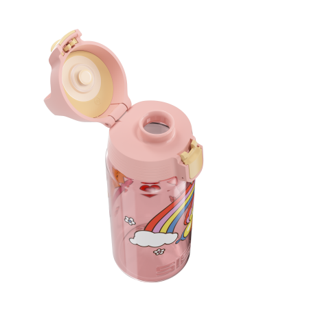 SIGG Kinder Trinkflasche VIVA ONE Hearts & Horses Rainbow 0.5 L