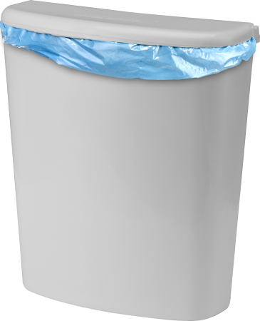 BRUNNER® Pillar Abfallbehälter Grau