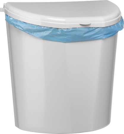 BRUNNER® Pillar XL Abfallbehälter Grau