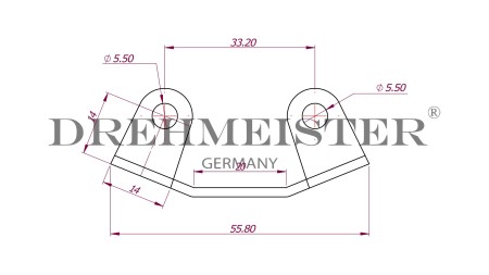 DREHMEISTER bracket for mini filler valves (stainless steel)