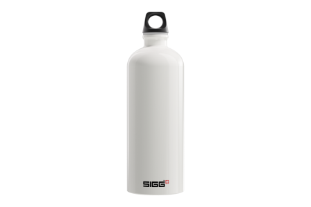 SIGG Trinkflasche Traveller White 1.0 L