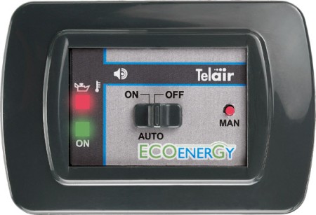Telair EcoEnergy Generatore di gas GPL TG 600 MEF 12V - 25A