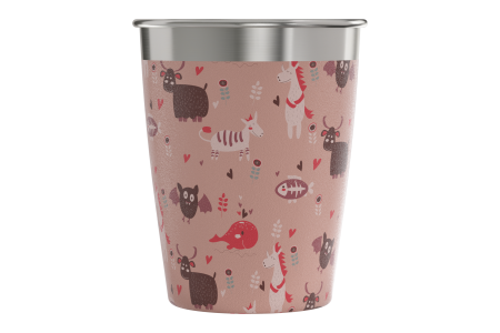 SIGG juego de tazas Kids Cup 4-pack Wildlife 0.34 L