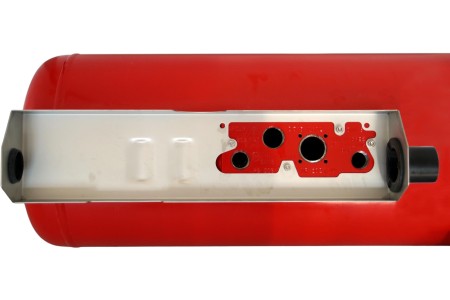 Couvercle hermétique pour réservoirs de propane 4 trous, verrouillable