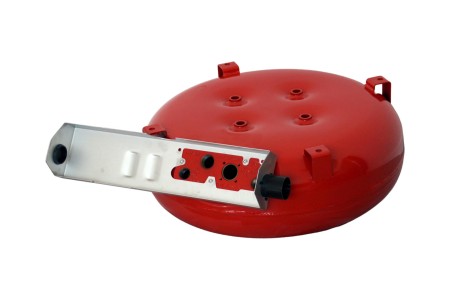 Couvercle hermétique pour réservoirs de propane 4 trous, verrouillable