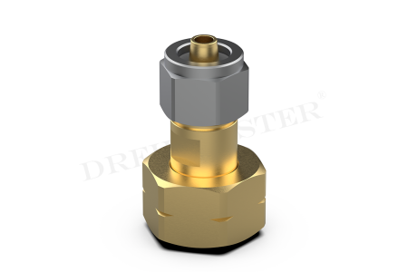 Adapter piece W21.8 x 1/14 LH / 8mm thermoplastic hose