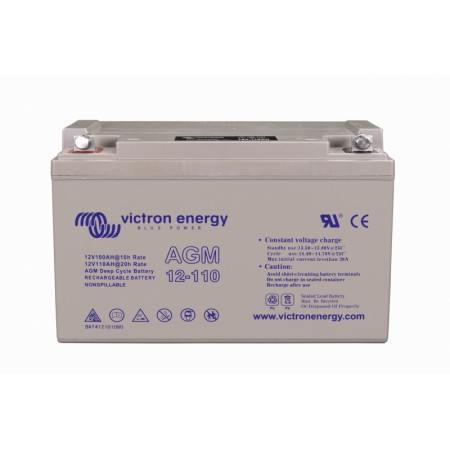 Victron Energy AGM 12V 110Ah Deep Cycle Rechargeable battery