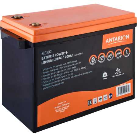 Antarion Lithium Batterie 210Ah POWER + Bluetooth