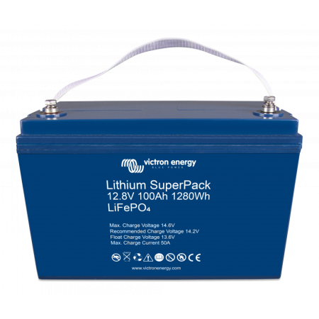 Victron Energy Lithium 12.8V 100Ah SuperPack batterie rechargeable