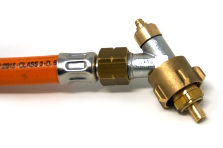 Cavagna tuyau à haute pression y compris protection contre la rupture de tuyau G.12 KLF x M20x1,5 UEM x 450mm