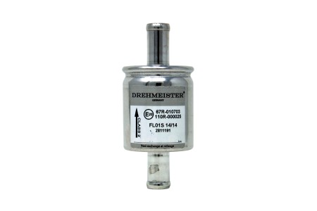 DREHMEISTER Filtre à gaz HS01S 16x16 mm