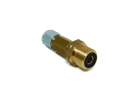Adapter piece W21.8 x 1/14 LH / 8mm flexible pipe
