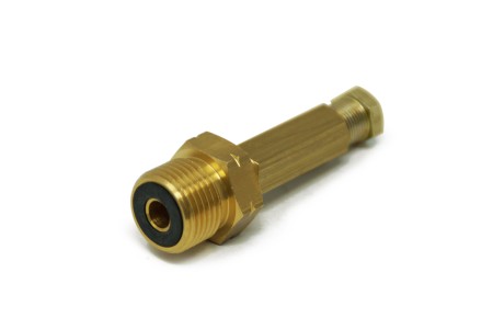 Adapter piece W21.8 x 1/14 LH / M14x1 (8mm copper)