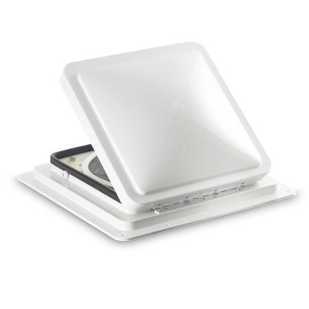 Dometic FanTastic Vent 7350 roof ventilation with white dome incl. remote control 400 x 400 mm
