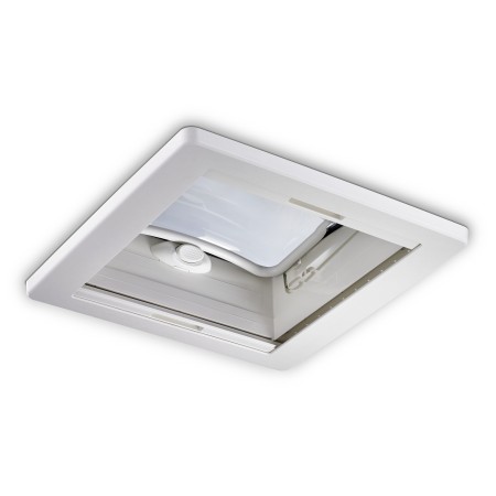 Dometic RV skylight Mini Heki Style 40x40 with forced ventilation 43-60mm