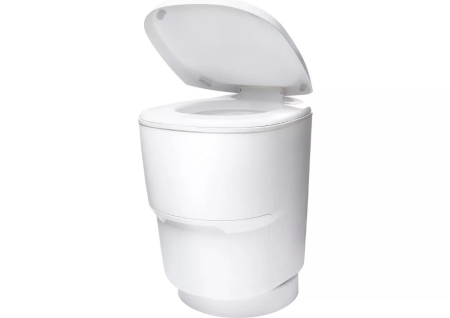 Clesana Verschweißtoilette C1 mit Rundsockel, weiß