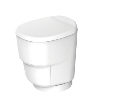 Clesana Verschweißtoilette C1 mit L-Adapter, weiß