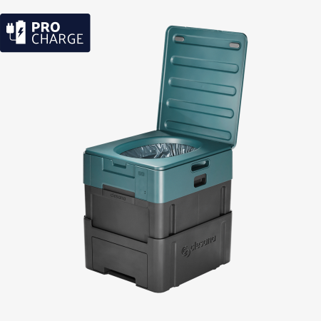 Clesana X1 Pro Charge mobile Verschweißtoilette mit integrierter Ladefunktion