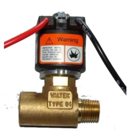 IMPCO shut-off valve FL-205 12 V - 1/4 NPT internal thread -> external thread