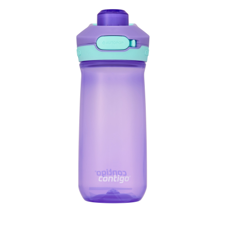 contigo® Jessie Autopop Trinkflasche Kids 420 ml, türkis/ lila