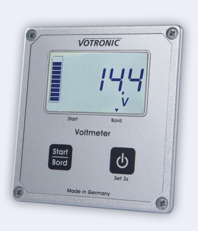 Votronic LCD-Voltmeter S