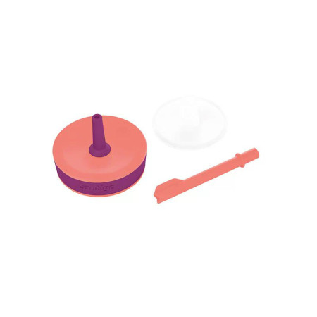 contigo® Leighton Kids water bottle with straw 420 ml - Pink