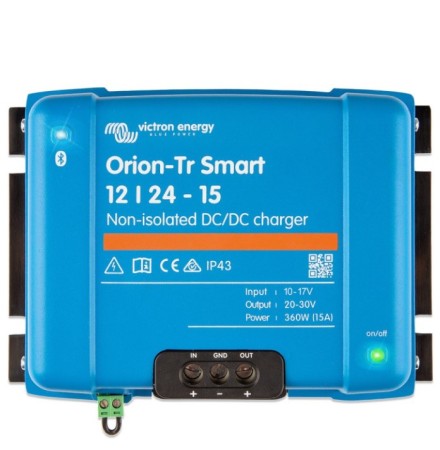 Victron Energy Orion-Tr Smart 12/24 V 15 A Non-isolé DC-DC chargeur