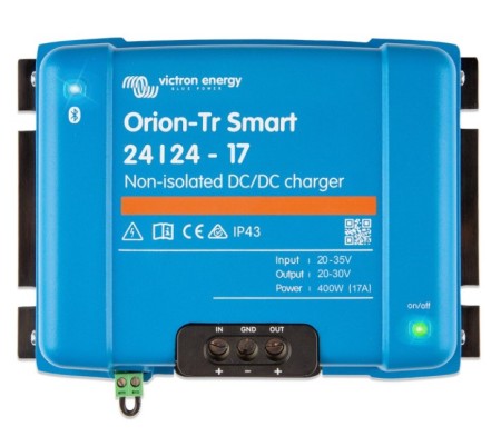 Victron Energy Orion-Tr Smart 24/24 V 17A Non-isolated DC-DC charger