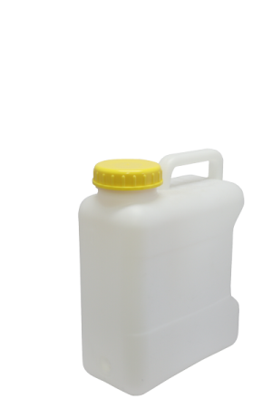 COMET Aqua-Case Weithalskanister DIN 96-13 Liter, Verschlussdepot mit Schraubverschluss