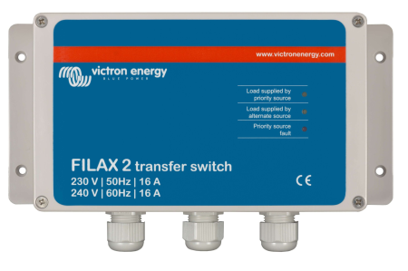 Victron Energy Filax 2 Transferschalter CE 230V/50Hz-240V/60Hz