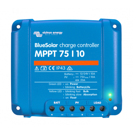 Victron Energy BlueSolar MPPT 75/10 Retail charge controller