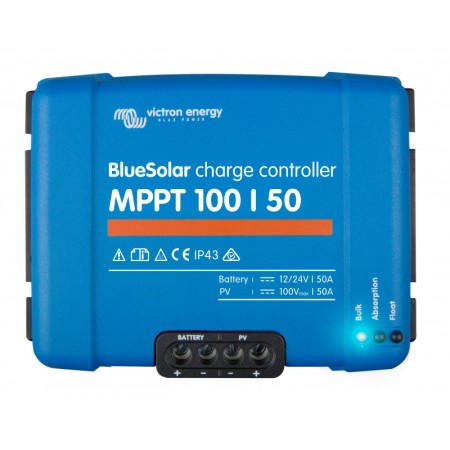 Victron Energy BlueSolar MPPT 100/50 Contrôleur de charge solaire