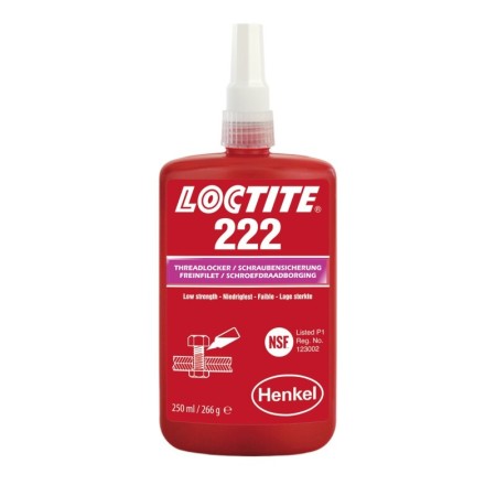 LOCTITE® 222 250ml, violet - Adhésif pour filetage, faible résistance