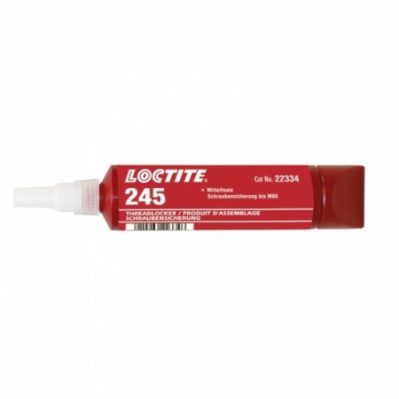 LOCTITE® 245 50ml, azul - adhesivo fijador de roscas de metacrilato de resistencia media y viscosidad media