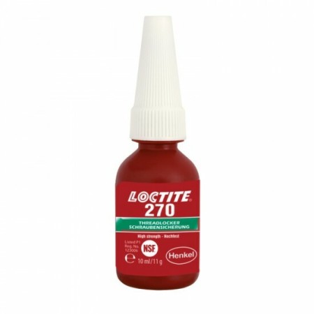 LOCTITE® 270 10ml, green - threadlocking adhesive, high strength