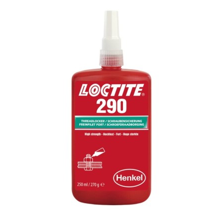 LOCTITE® 290 250ml, adhésif anaérobie à résistance moyenne à élevée
