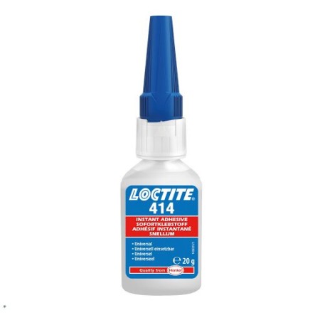 LOCTITE® 414 20g, farblos - Sekundenklebstoff auf Ethylbasis