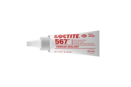 LOCTITE® 567 50ml, mattweiß - niedrigfeste, thixotrope Gewindedichtmasse auf Methacrylatbasis