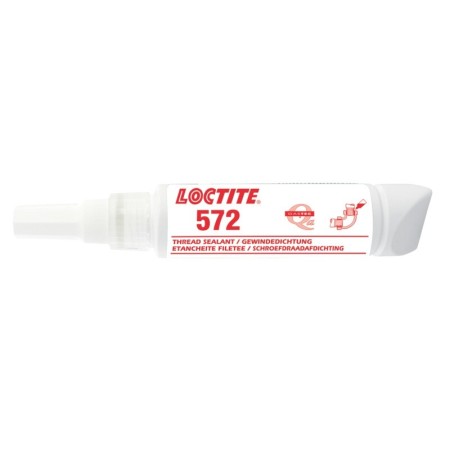 LOCTITE® 572 cremeweiß - mittelfester Gewindedichtstoff auf Methacrylatbasis für Metallrohre und -fittings