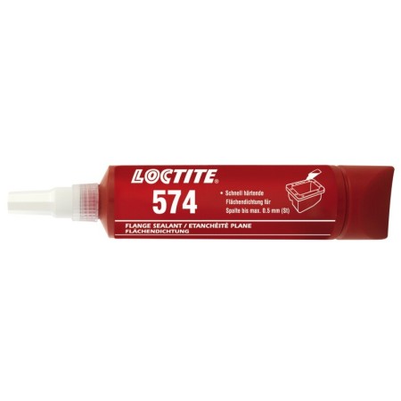 LOCTITE® 574 250ml, orange - assure létanchéité des joints serrés entre les surfaces métalliques rigides et les brides