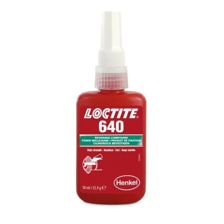 LOCTITE® 640 50ml, verde - composto bloccante anaerobico a bassa viscosità a base di estere metacrilato