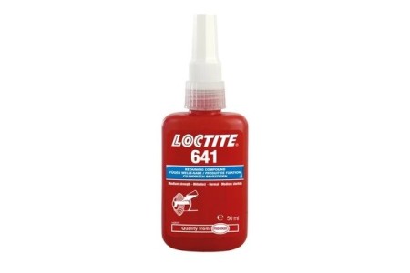 LOCTITE® 641 50ml, giallo - per lincollaggio di parti cilindriche stampate