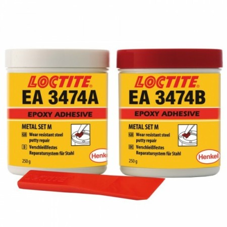 LOCTITE® EA 3474 500g, 2-teiliger, mineralgefüllter Epoxidharzklebstoff