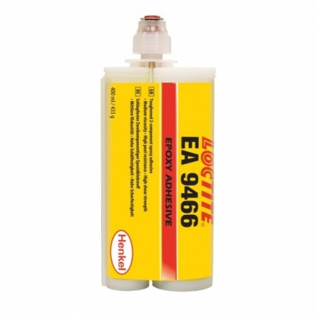 LOCTITE® EA 9466 400ml, gelb - 2-K-Mehrzweck-Epoxidharzklebstoff für strukturelle Verklebungen, gehärtet