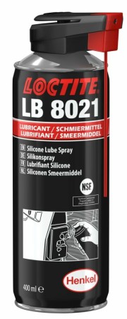 LOCTITE® LB 8021 400ml, ultraklar - Allzweck-Silikonöl mit niedriger Viskosität
