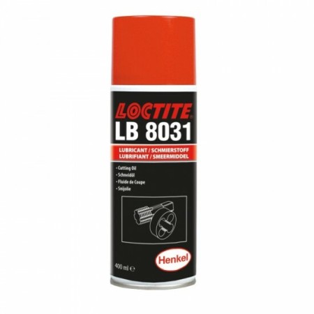 LOCTITE® LB 8031 400ml, aerosol de aceite mineral amarillo oscuro con aditivos de alta presión