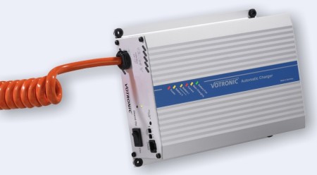 Votronic Automatic Charger VAC 1224-16 Station avec câble spiralé 5m