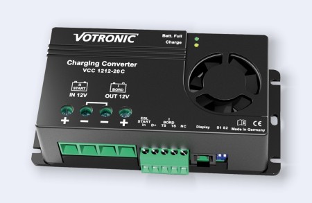 Votronic convertidor rápido de batería, cargador de batería a batería B2B - VCC 1212-20 C