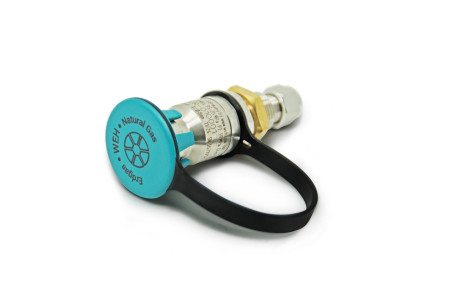 WEH CNG filling nozzle TN-1 for pipe connection Ø8mm